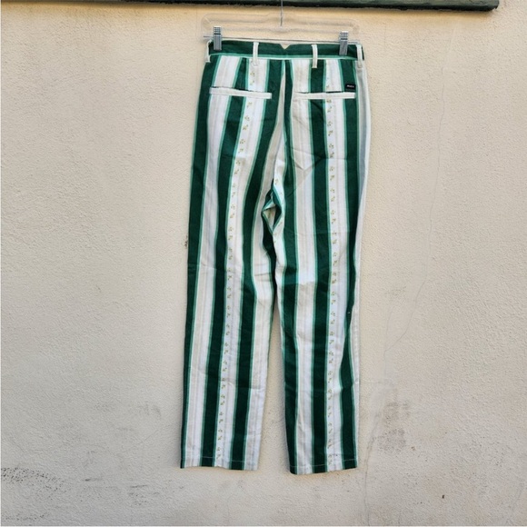 RVCA x Camille Row Striped Jacket Pants Set 27 S - Picture 5 of 10